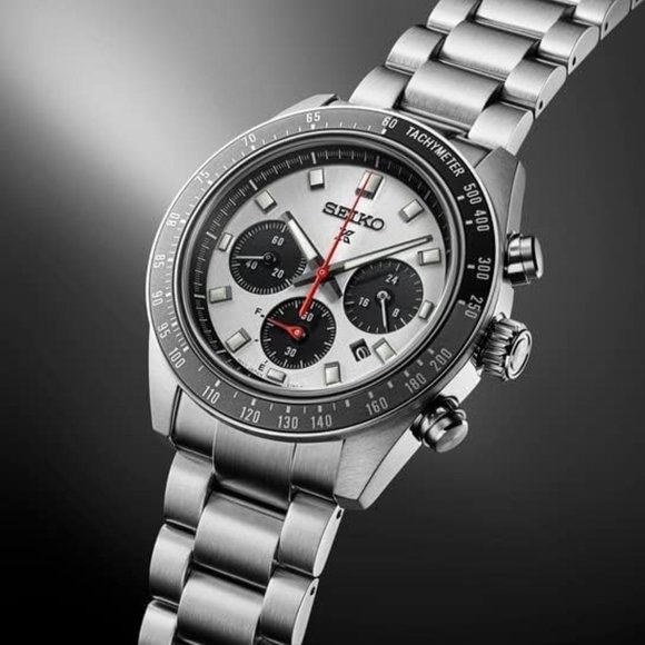 NEW SEIKO SSC911 PROSPEX SPEEDTIMER SOLAR CHRONOGRAPH WATCH - Picture 4 of 5